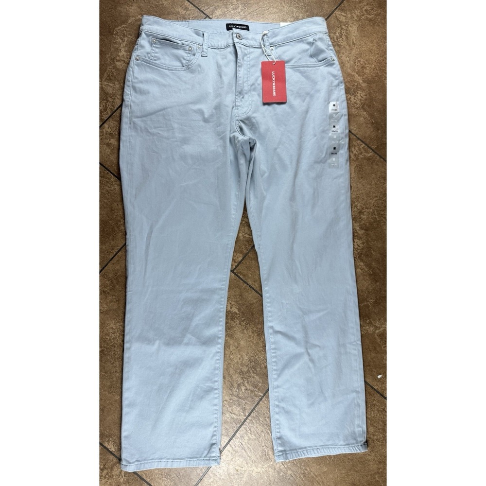 Lucky Brand 223 Straight Advanced Stretch 5-Pocket Jeans, Men's 36x30- NWT